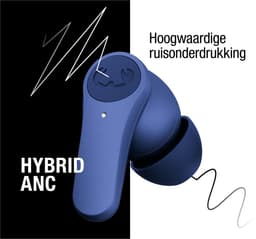 FRESH 'N REBEL Twins Rise In-ear Draadloze oordopjes Met Noise-cancelling True Blue — thumbnail 5