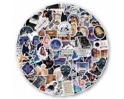 60 stickers - ACOTAR Fantasy Boek Stickers - Cartoon & Fantasy - Bullet Journal, Scrapbook, Laptop, Telefoon & Waterfles - Cadeau onder €10, Sinterklaascadeau, Kerstcadeau & Schoencadeau