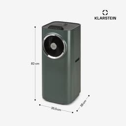 Klarstein mobiele airconditioner met luchtafvoerslang, 5-in-1 airconditioner, ventilator, luchtontvochtiger, luchtreiniger & nachtmodus, app-bediening, kleine & draagbare airconditioner voor thuis & op kantoor, 10000 BTU,9 kW voor 49 m² 50 dB — thumbnail 13