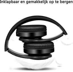 KINSI Gaming Headset met Bluetooth 5.3 - Draadloze Hoofdtelefoon met 3 Verbindingsmodi (Bluetooth/TF-Kaart/AUX) - 50mm Drivers & Ruimtelijk Geluid — thumbnail 3