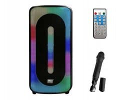 785 / 5 000 Bluetooth-luidspreker met microfoon, afstandsbediening en karaokefunctie