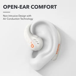 Soundcore AeroFit Pro by Anker - draadloze open oordoppen, supercomfortabel, stevige pasvorm, ergonomisch ontwerp, rijk geluid met LDAC, Bluetooth 5.3, IPX5-waterdicht, 46 u speeltijd, appbediening — thumbnail 17