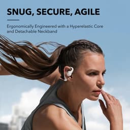 Soundcore AeroFit Pro by Anker - draadloze open oordoppen, supercomfortabel, stevige pasvorm, ergonomisch ontwerp, rijk geluid met LDAC, Bluetooth 5.3, IPX5-waterdicht, 46 u speeltijd, appbediening — thumbnail 18