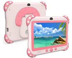 CLGP® Kindertablet Vanaf 3 Jaar - Tablet Kinderen - 32GB - 7 Inch