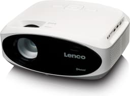 Lenco Beamer - Full HD 1080P - Projector met Bluetooth - LPJ-900WH Mini Beamer - Wit — thumbnail 1
