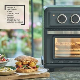 7-in-1 Air Fryer Mini Oven met 17 Liter Capaciteit en 7 Functies voor Koken — thumbnail 2