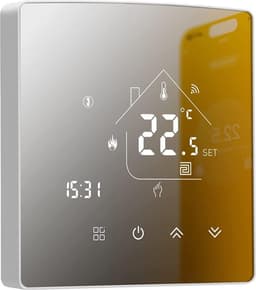 MKSS® Thermostaat voor cv - Draadloos met Wifi - Met App - Wit — thumbnail 1