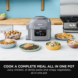 10-in-1 Snelkook & Air Fryer, 5,7L, Snel Maaltijden, Stoom, Grill, Bak, Rooster en Meer — thumbnail 2
