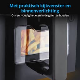 XXL Heteluchtfriteuse met 2 Kamers en 8,7 Liter Capaciteit – 9 Automatische Programma's en Kijkvenster — thumbnail 6