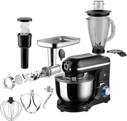 Lafe - Planetaire mixer vleesverwerker - Planetaire keukenmachine met blender en vleesmolen - MPL-001K — thumbnail 1