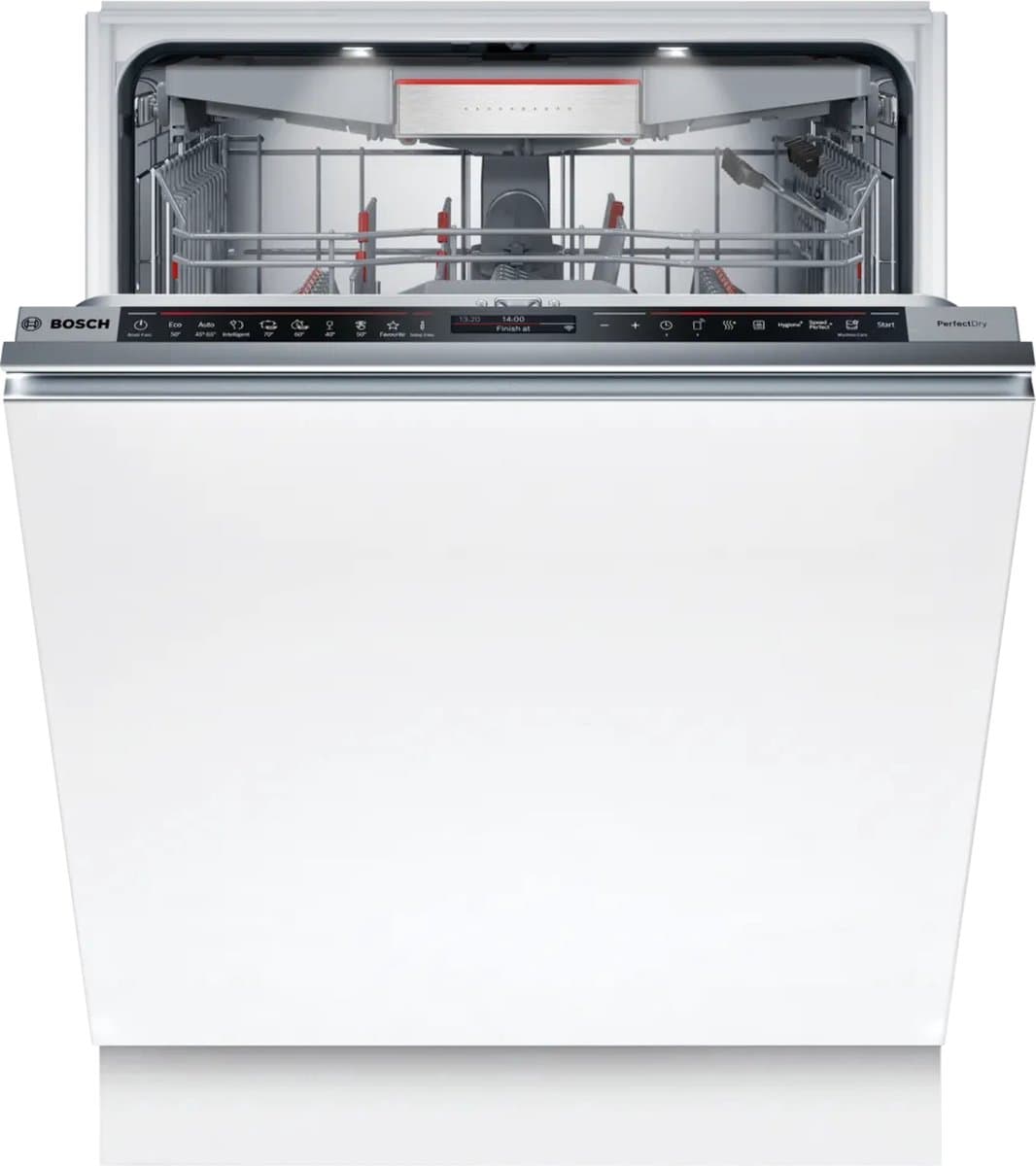 Bosch SMD8TCX04E - Series 8 - Inbouwvaatwasser - 60 cm - Volledig integreerbaar - Home Connect - Energielabel A - Perfecte droogresultaten met laag energieverbruik door PerfectDry Zeolith — afbeelding 1