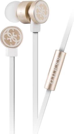 Guess in-ear wit goud oordopje - noise reduction — thumbnail 1