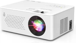 Draagbare Outdoor Film Projector Full HD 1080P voor iOS Android Windows TV Stick-HDMI Smartphones met Afstandsbediening Beamer — thumbnail 1
