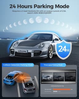 1296P WiFi Dashcam met app-bediening - spraakbediening - 170 graden groothoek - G-sensor - loopopname - nachtzicht - parkeerbewaking - 24/7 (M300) — thumbnail 5
