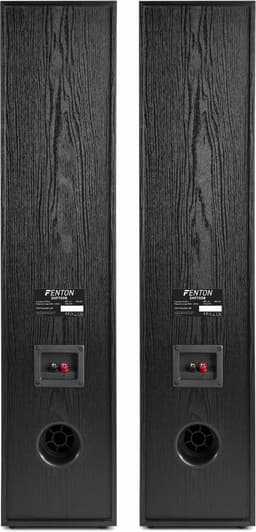 Speakerset - Fenton SHF700B hifi speakers 400W zuil luidsprekers met 2x 6,5 inch woofer - Zwart — thumbnail 4