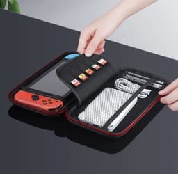 SIEPS Nintendo Switch Case - Hoes - Beschermhoes - Case voor Nintendo Switch - Hardcase — thumbnail 3