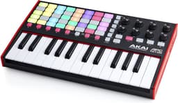 Akai Professional APC Key 25 MK2 - USB MIDI-Keyboardcontroller met 25 Toetsen voor het Lanceren van Clips, Bevat 40 RGB-Pads en 8 Draaiknoppen — thumbnail 1