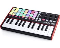 Akai Professional APC Key 25 MK2 - USB MIDI-Keyboardcontroller met 25 Toetsen voor het Lanceren van Clips, Bevat 40 RGB-Pads en 8 Draaiknoppen
