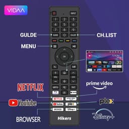 QLED Smart TV 50 Inch – 4K Ultra HD met HDR10, WiFi, Bluetooth 5.1, Google Cast en 3x HDMI — thumbnail 3