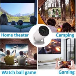 OmGoods - Dailygoody - 4K Miniprojector - Draaibare projector - Thuisbioscoop - 5G — thumbnail 4