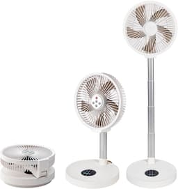 NAXSIR Oplaadbare Staande Ventilator - Camping Ventilator -88 cm - Draadloos met Afstandsbediening - 6 Snelheden - USB-C — thumbnail 1