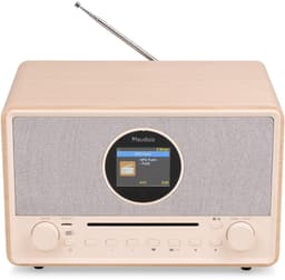 DAB Radio met CD Speler en Bluetooth - Audizio Lucca - FM en Internetradio - AUX en USB Stick Ingang - Wekker — thumbnail 3