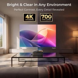 Beamer Apollo P40 - 700 ANSI Lumen - 1920 x 1080 Resolutie - LCD - Wit - Voor Thuisgebruik — thumbnail 3