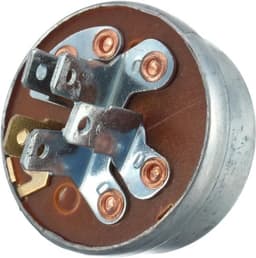 Contactslot voor grasmaaier - Sleutelstartschakelaar - Motor starten - 5-pinsaansluiting - 48.6 mm - Zilver — thumbnail 2