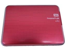 Externe harde schijf - 1TB USB 3.0 - Rood, draagbare opslag