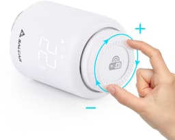Slimme radiatorthermostaat, wifi, TRV603, thermostaat, verwarming, compatibel met en, programmeerbare verwarmingsthermostaat,, slimme radiator, geen gateway — thumbnail 3