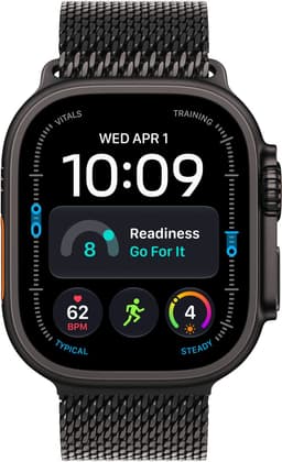 Apple Watch Ultra 4 - 49mm- Zwart Milanese band - M — thumbnail 2