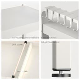 Uitschuifbare Magnetron en Oven Rek - Keukenopslag 36 x 63 cm — thumbnail 5