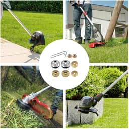 SnelShoppen - Universele Bevestigingskit voor Borstels, Mes, 10-delige Set, Hoogwaardige Metalen Aandrijving voor Grasmaaier en Borstels, Duurzaam en — thumbnail 4