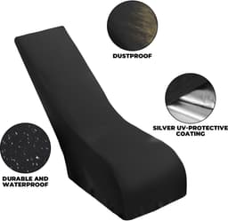 Elzusha- Grasmaaierhoes Waterdicht - Universeel - Polyester 210D - Weerbestendig - Antislip Koord - Afmetingen 193 x 112 x 64 cm - Tuinmachinehoes — thumbnail 2