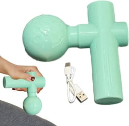 Spiermassage Gun - Deep Tissue Massager - Spierontspanning Herstel - 4 Snelheidsstanden - 10.7 x 10.4 x 5.2 cm - Zwart — thumbnail 1