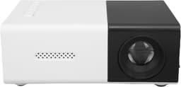SnelShoppen - 1080p Projector, 100AnSi 6000Lm HD Draagbare Filmprojector met Correctie, Compact Ontwerp voor Thuisbioscoop en Buitenevenementen (EU St — thumbnail 1