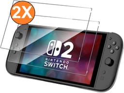 Screenprotector - Geschikt voor Nintendo Switch 2 Screenprotector Bescherm Glas - tempered glass - 2pack — thumbnail 1