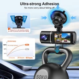 Thijox - Dubbelzijdige Zelfklevende Pads voor Dashcam, Telefoonhouder en Accessoires - Extra Sterk, Permanent, 20 Stuks - Ideaal voor Auto, Thuis, Cam — thumbnail 2