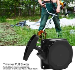 SnelShoppen - Pull Starter Grasmaaier Trekstarter voor Kasei KS233 43CC 52CC 1E40F-5 44F-5 Herbruikbare Verpakking, Eenvoudige Installatie, Duurzaam P — thumbnail 4
