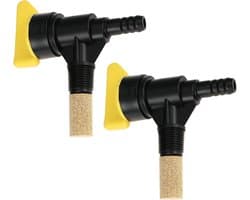 SnelShoppen - 2 Stuks 3/16 Inch Grasmaaier Brandstofschakelaar Rotatieschakelaar F016L32613 F016L35380 F016L16019 Voor Suffolk Colt en Punch Grasmaaie