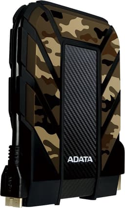 Externe Harde Schijf - Opslagapparaat Data - Bestanden Opslaan - Militaire Schokbestendigheid - 2TB - Camo — thumbnail 3