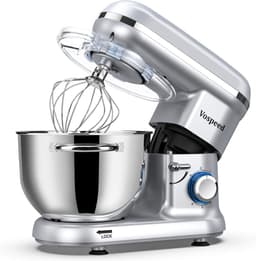 Keukenmixer 1500W Stil Elektrische keukenmachine met 6 snelheden, 6L mengkom en accessoires voor bakken — thumbnail 1