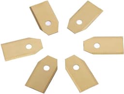 Gazonrobotbladen 45 Stuks - Vervangingsmaaibladen - Roestvrij Staal - Hoge Hardheid - Duurzaam - Efficiënte Snijprestaties - Robotmaaiermes — thumbnail 3