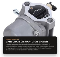 Carburateur Hoogwaardig Vervangingsonderdeel - Carburateur 698945 - Carburateur 289707 - Carburateur 285707 - Carburateur 28B705 - Inclusief Pakking - Motoronderdeel — thumbnail 1