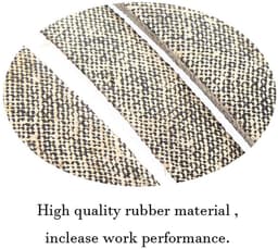 Grasmaaier Riem - Aandrijfriem Dek Riem - Gazon Onderhoud - Kevlar Versterkt - 1/2" x 55" - Zwart — thumbnail 3