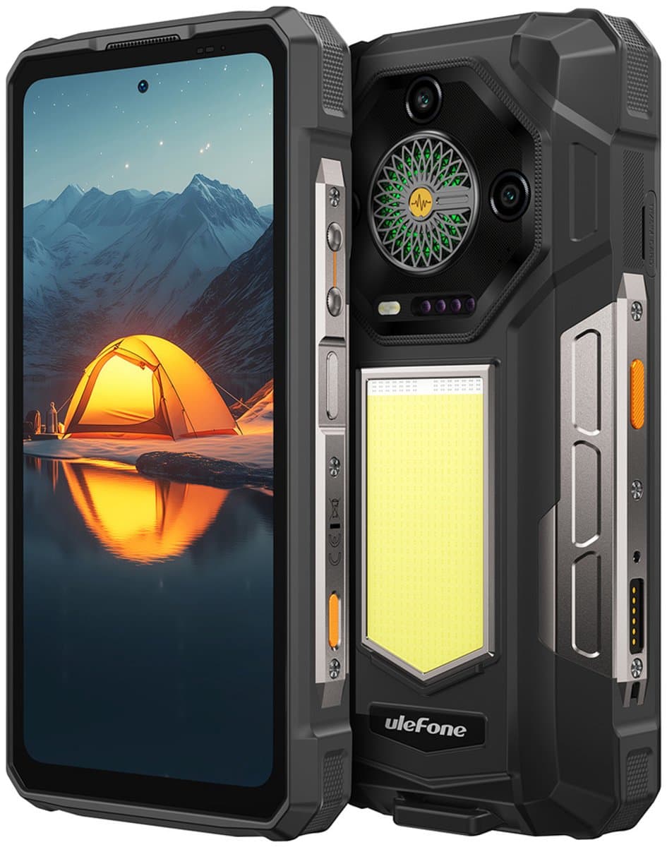 Rugged Smartphone Ulefone Armor 33 5G G100 12GB 512GB 25500-66W A15, Night, Light, Halo — afbeelding 1