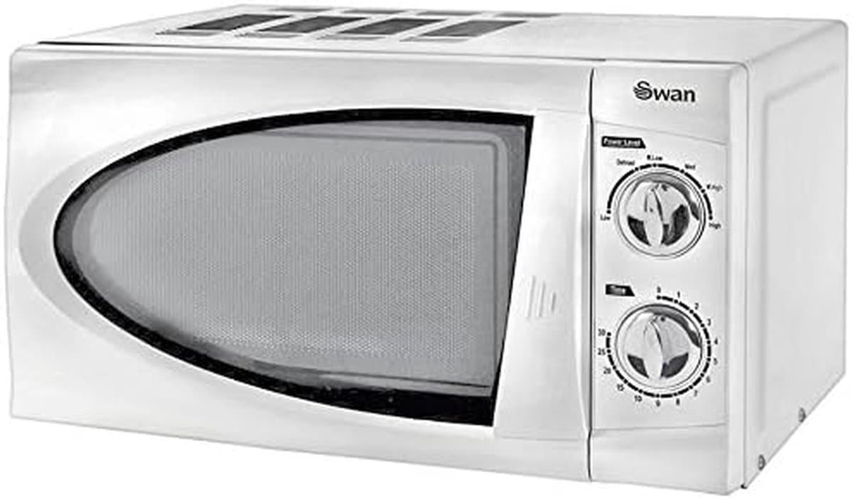 Magnetron Oven - Apparaat - Snel Opwarmen - Handmatige Bediening - 20 Liter - Wit — afbeelding 1