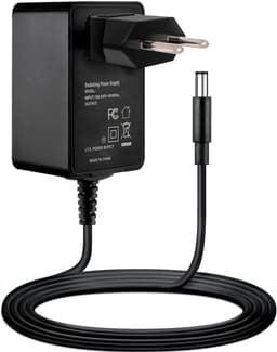 AC/DC Adapter - Voedingskabel Oplader - Externe Harde Schijf - Compact en Lichtgewicht - Universeel - Zwart — thumbnail 1