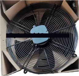 Axiale Ventilator - Motorblazer - Lucht Verplaatsen - Krachtige Motor - 40x40x15 cm - Zilver — thumbnail 2