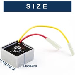 Dailygoods- Spanningsregelaar Vervanging voor B&S 491546 - Geschikt voor 150117/150202/150212 - Motoren 28B700/28M700 - Compatibel met 21A800/21A900 - Vervangingsonderdeel 31A500 - Betrouwbare werking - Regelaar — thumbnail 2